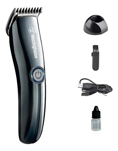 [2138] Cortadora De Pelo Westinghouse Cabezal De Acero Whhcl602 Color Negro