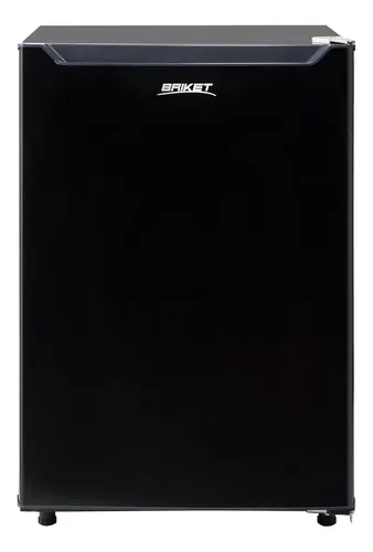 [479] Heladera Frigobar Bajo Mesada Briket Bk1f 10 Color Negro Con Capacidad De 125l