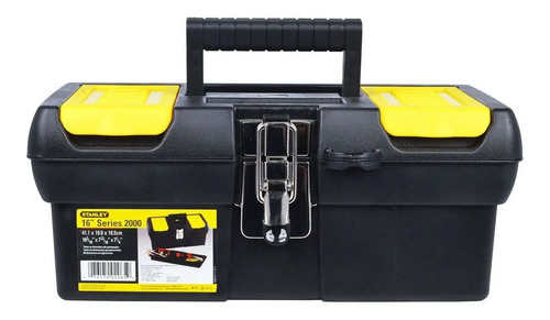 [459] Caja De Herramientas Stanley 16-013 De Plástico 206mm X 403m Negro/amarillo