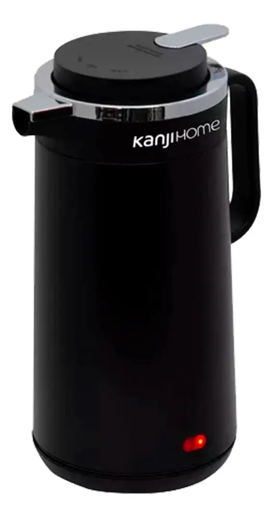 [5064] Pava Termo Electrica Kanjihome - 1.8l 3 Colores (Negro)