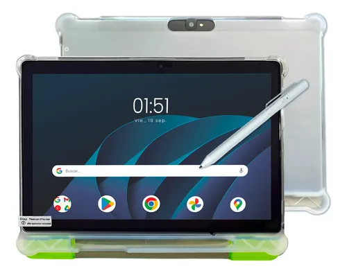 Tablet Ultrom 4gb Ram 128gb Memoria Protector Funda Lapiz Negro