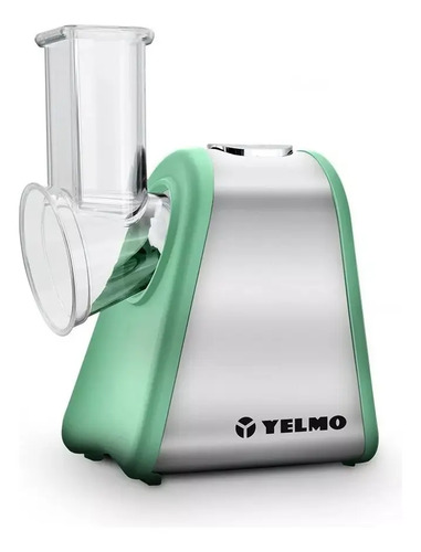 [2879] Rallador Eléctrico Yelmo Vegetales/frutas/queso 200w Gris / Verde