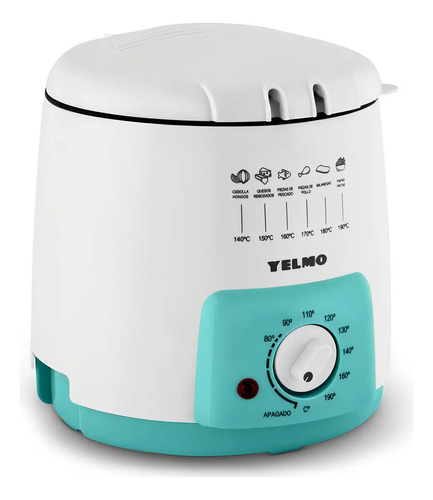 [1948] Freidora Eléctrica Marca Yelmo Modelo Fr-7300 Blanco