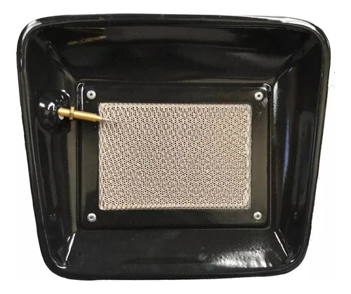 [5106] Quemador Pantalla 1500 Válvula Gas Envasado Natural  Negro