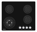 Anafe A Gas 60 Cm Vidrio Negro Drean Agdr60cnv