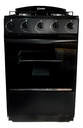 Cocina Vitta Con Visor Sin Parrilla 52cm Gas Envasado Negro