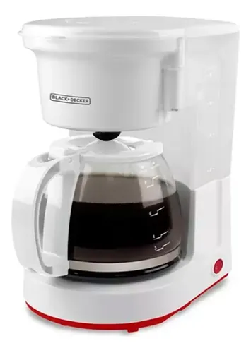Cafetera Black+decker Cm0410-ar - Semi Automática Blanca. Blanco