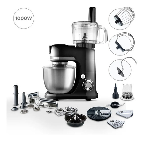 [2507] Batidora Planetaria Westinghouse Wh-pl1000la01 Multifunción Color Negro